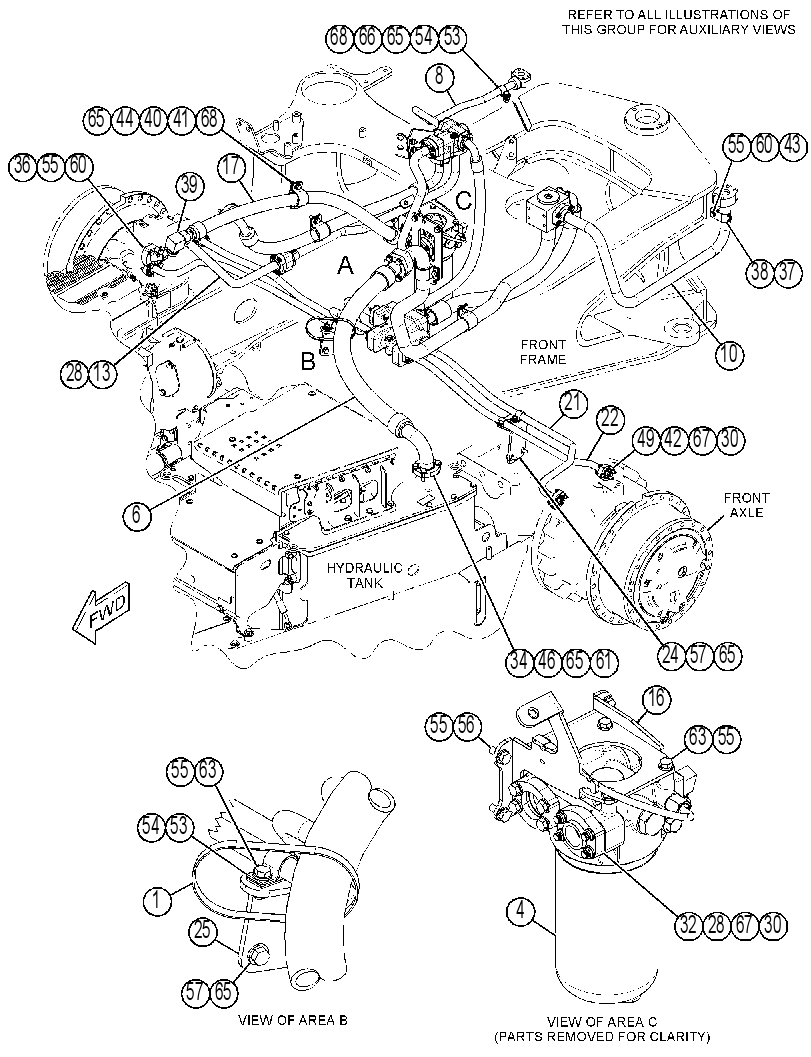 LINES GP-BRAKE COOLING 3790885 CAT