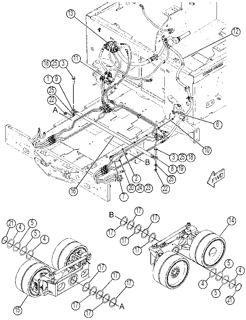 ASSIST GP-FRONT WHEEL 4337562 CAT