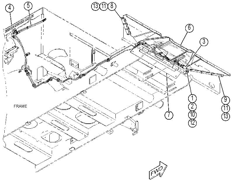 APRON GP 4249174 CAT