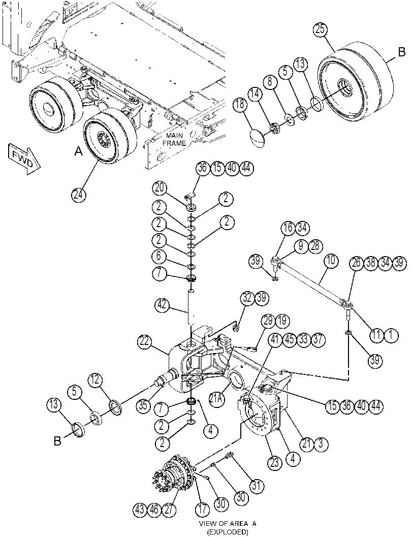 BOGIE GP 4353799 CAT