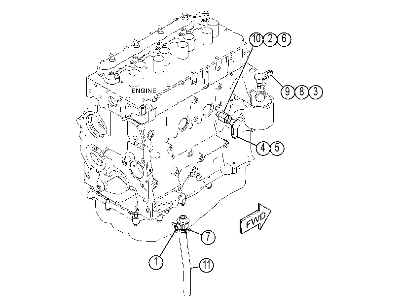 SERVICE GP-ENGINE 4565820 CAT