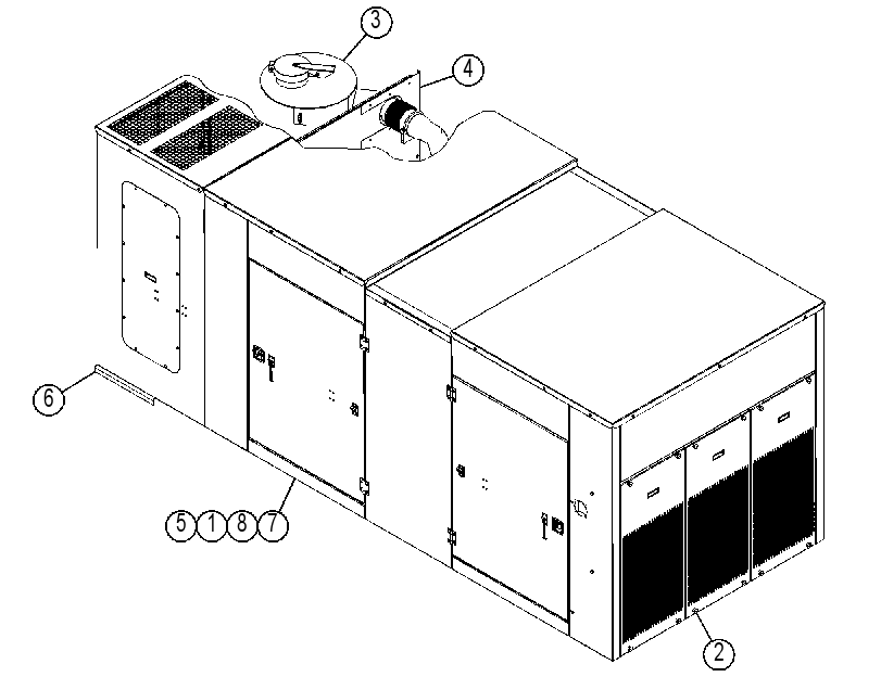 Кожух генератора 4606120 CAT