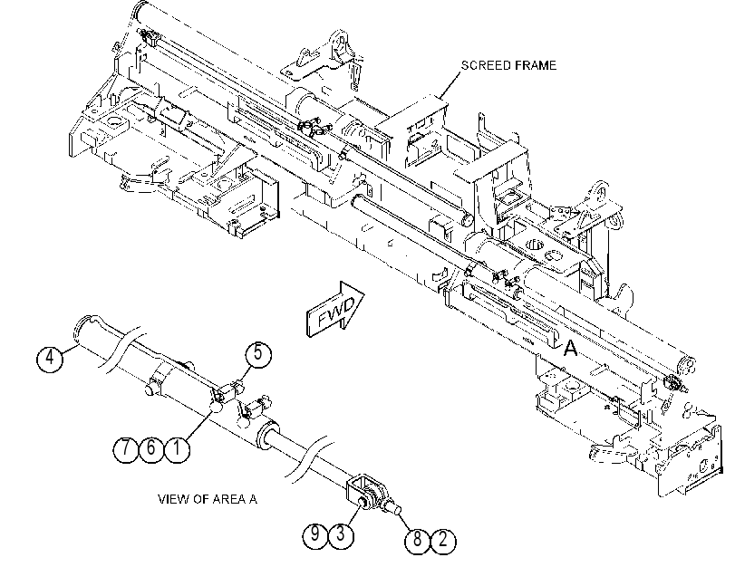 CYL & MTG GP-SCREED EXTENSION 4370067 CAT