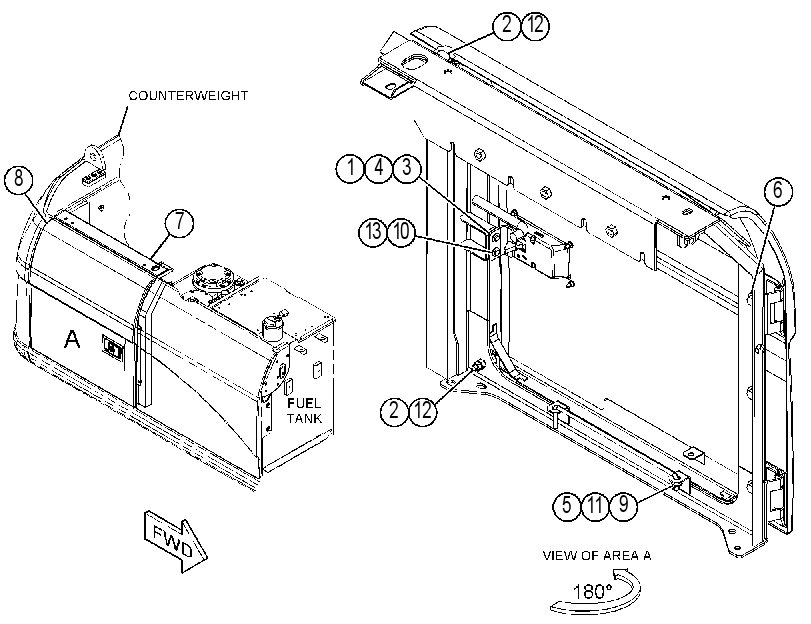 DOOR GP-HOOD 4213711 CAT