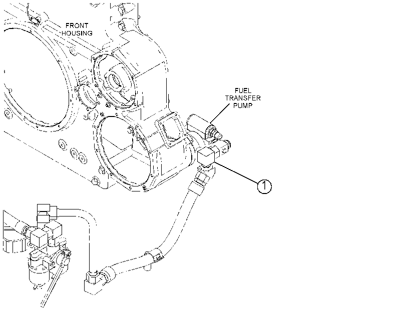 FITTING GP-PRIMARY FUEL FILTER 4625138 CAT
