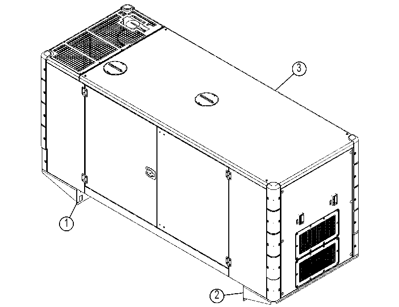 Кожух генератора 3826616 CAT