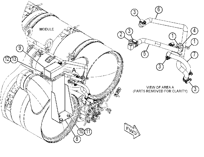 TANK & MTG GP-COOLANT 4679632 CAT