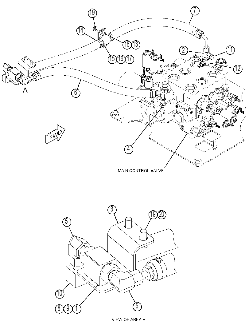 VALVE & LINES GP 4480856 CAT