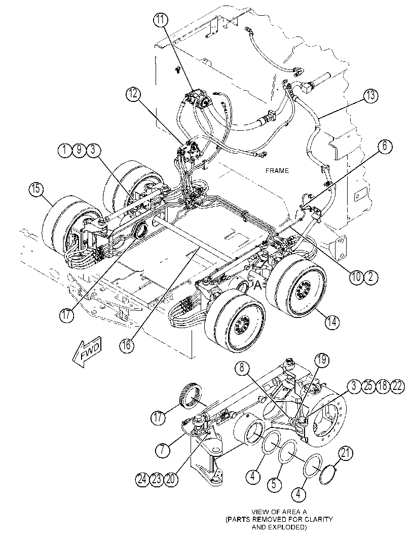 ASSIST GP-FRONT WHEEL 4337563 CAT