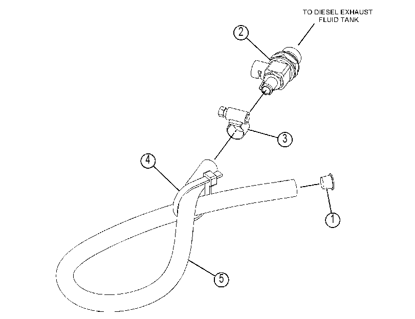 DRAIN GP-DIESEL EXHAUST FLUID 4668039 CAT