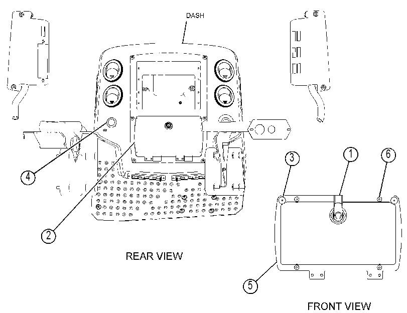 LATCH GP-CONSOLE 4646028 CAT
