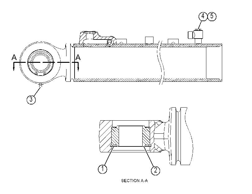 CYLINDER AS-HYDRAULIC 4185368 CAT