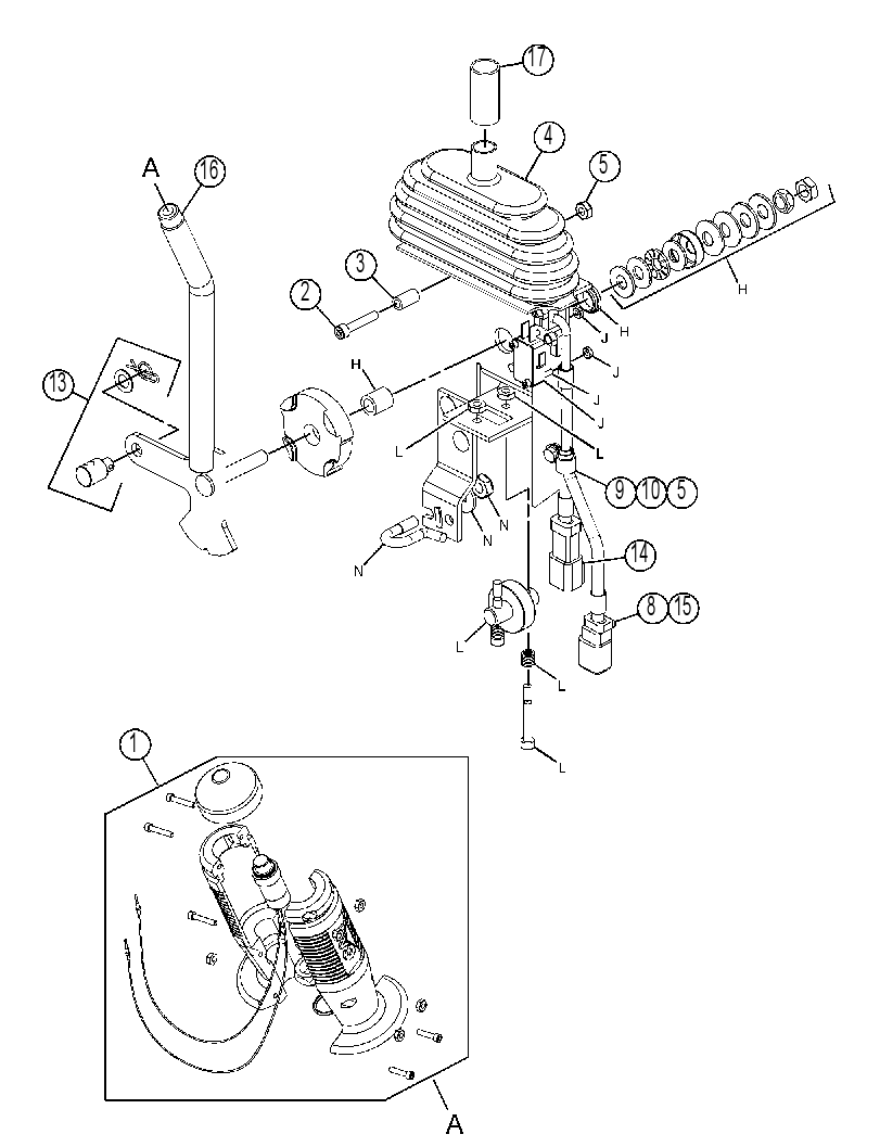 LEVER GP-PROPEL 4582891 CAT