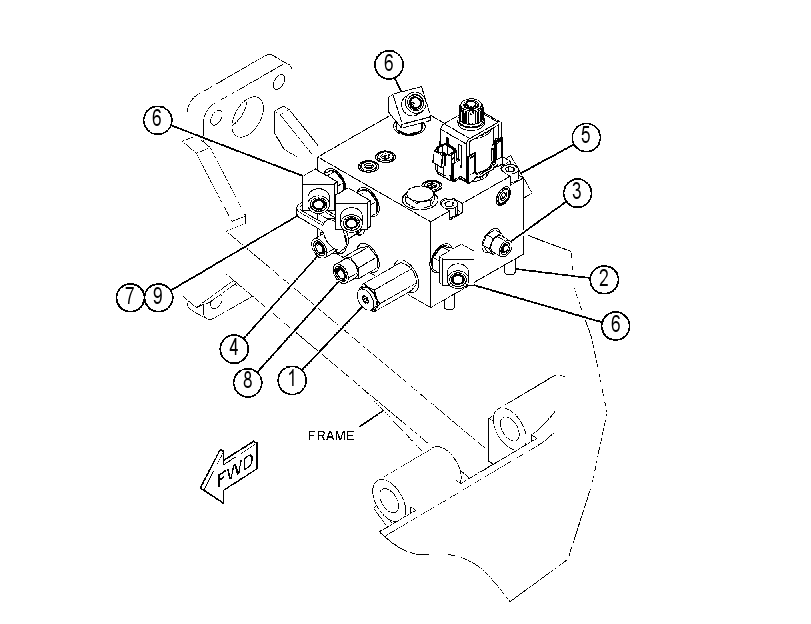 VALVE GP-FLOW DIVIDER 4336627 CAT