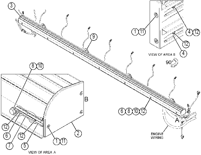 TRAY GP-CABLE 4409762 CAT
