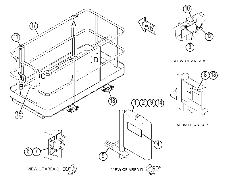 PLATFORM GP-ACCESS 3408976 CAT
