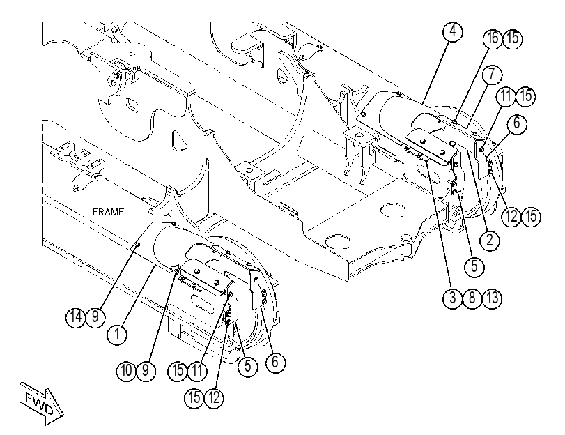 GUARD GP-IDLER 3974359 CAT