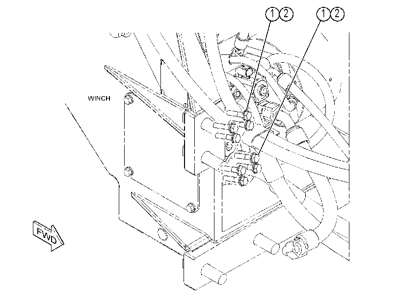 FASTENER GP-HYDRAULIC LINES 3974391 CAT