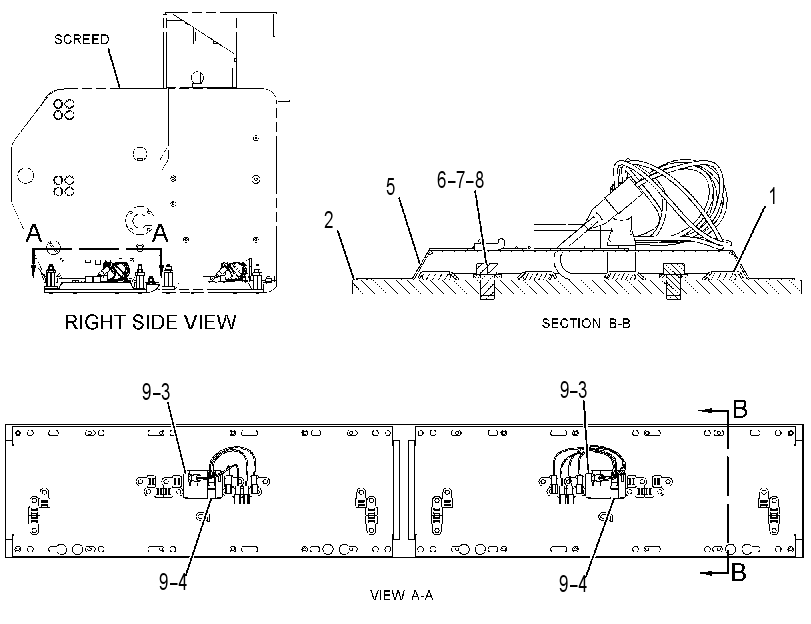 PLATE GP-SCREED 3083130 CAT