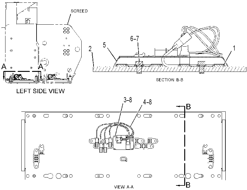 PLATE GP-SCREED 3083132 CAT