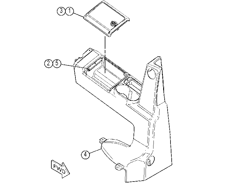 CONSOLE GP 3934264 CAT