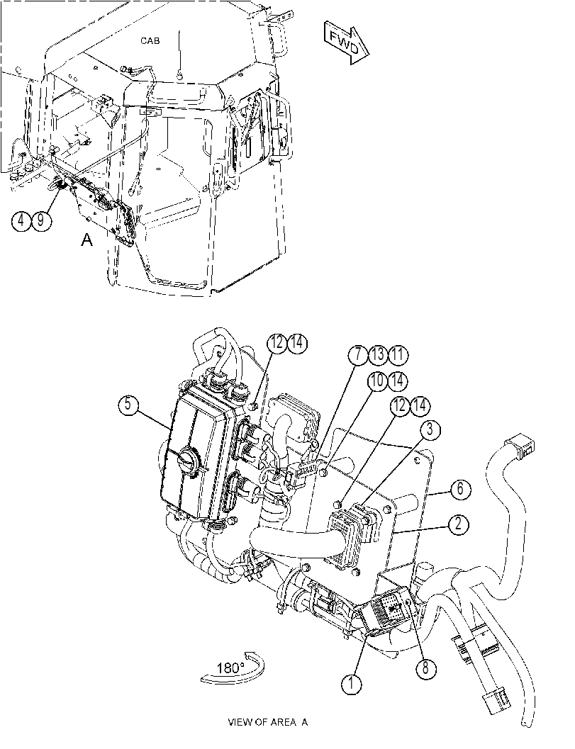 WIRING GP-REMOTE CONTROL 4528963 CAT