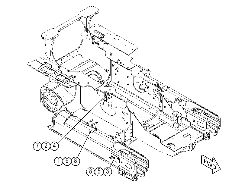 Рама 3970005 CAT