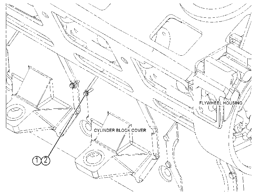 FASTENER GP-CRANKSHAFT COVER 4635884 CAT