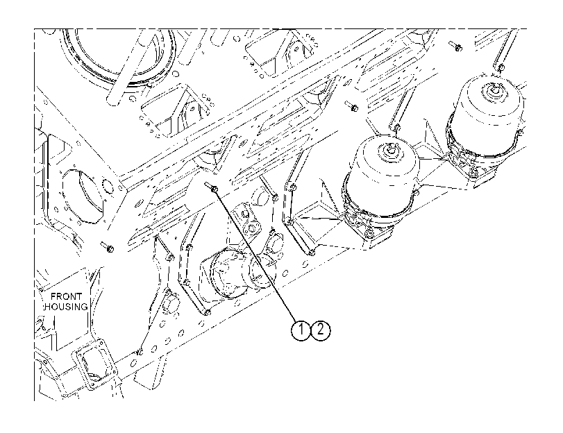 FASTENER GP-CRANKSHAFT COVER 4635882 CAT