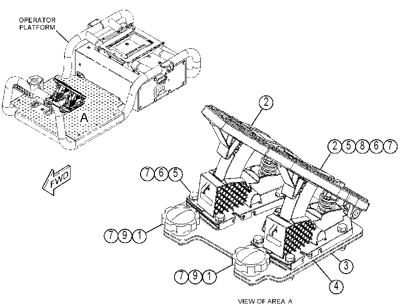 PEDAL GP-GOVERNOR & BRAKE 4388119 CAT