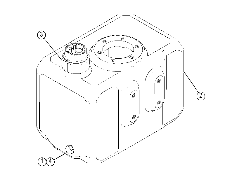 Бак AdBlue 4246280 CAT