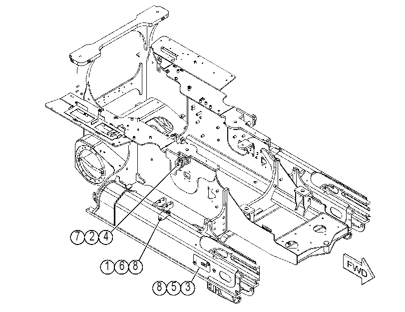 Рама 3970004 CAT
