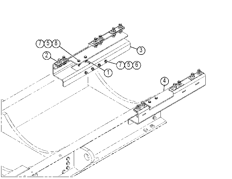 MOUNTING GP-RAIL 3752740 CAT