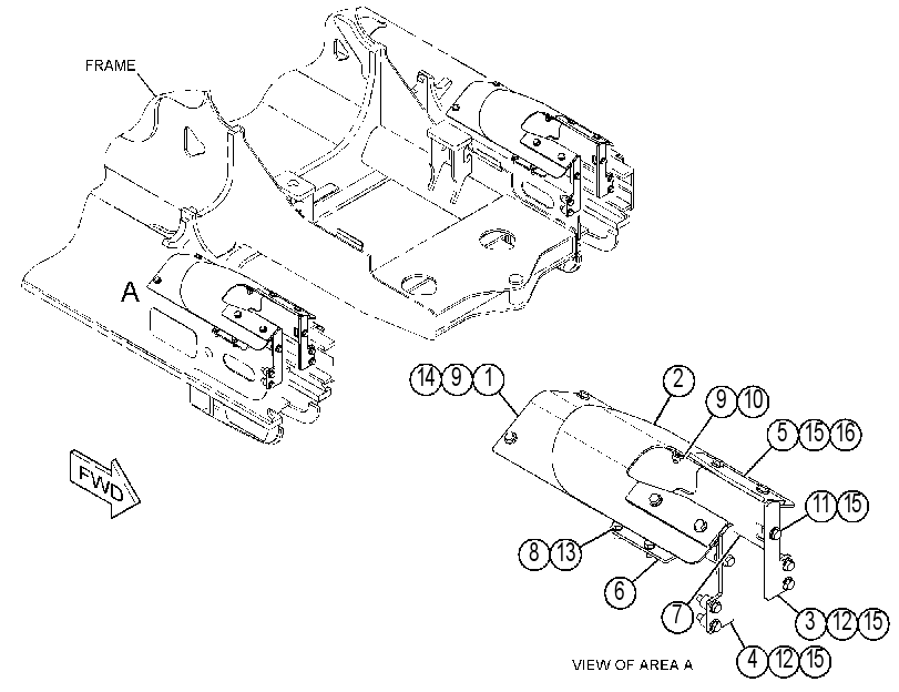 GUARD GP-IDLER 3974358 CAT