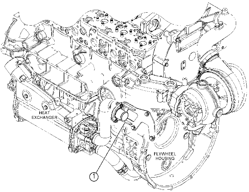 MOUNTING GP-HEAT EXCHANGER 4499229 CAT
