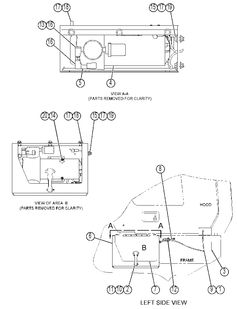 AIR COMPRESSOR & MOUNTING GP 4659564 CAT