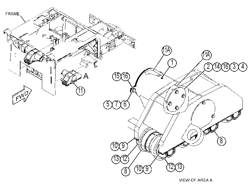 BOGIE GP-REAR 4344985 CAT