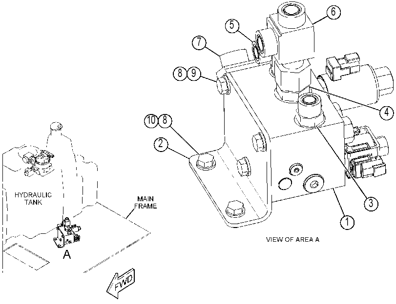 VALVE & MTG GP-VIBRATORY 4333519 CAT