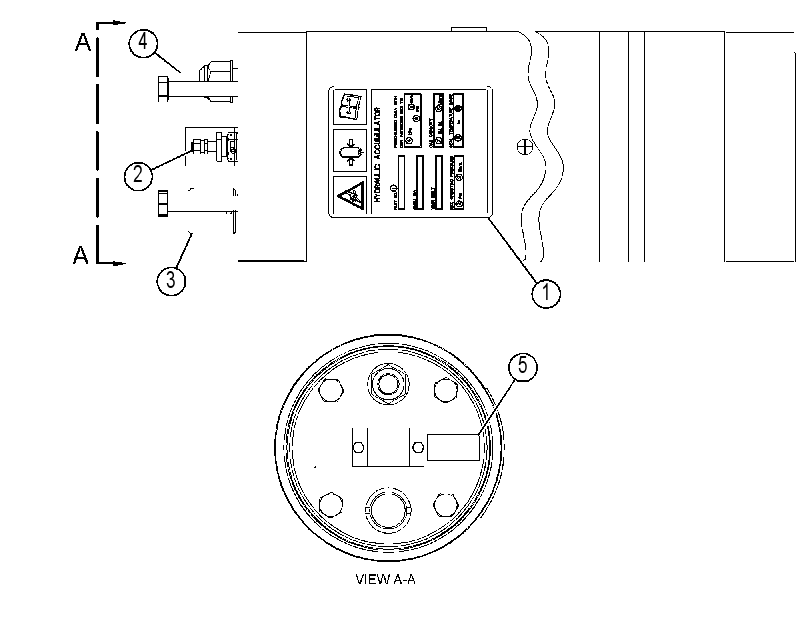 ACCUMULATOR GP-SWING 3754437 CAT