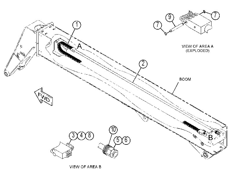 CHAIN GP-BOOM 4643388 CAT
