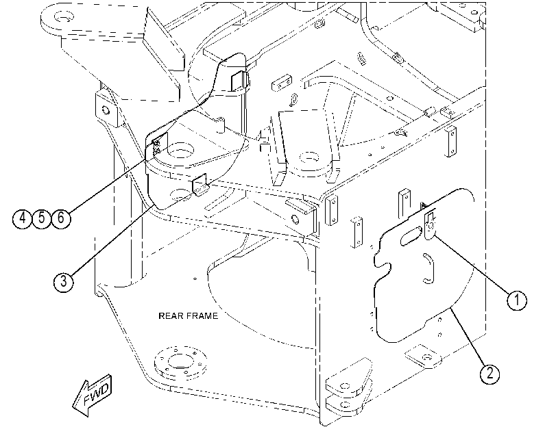 COVER GP-FRAME 4251425 CAT