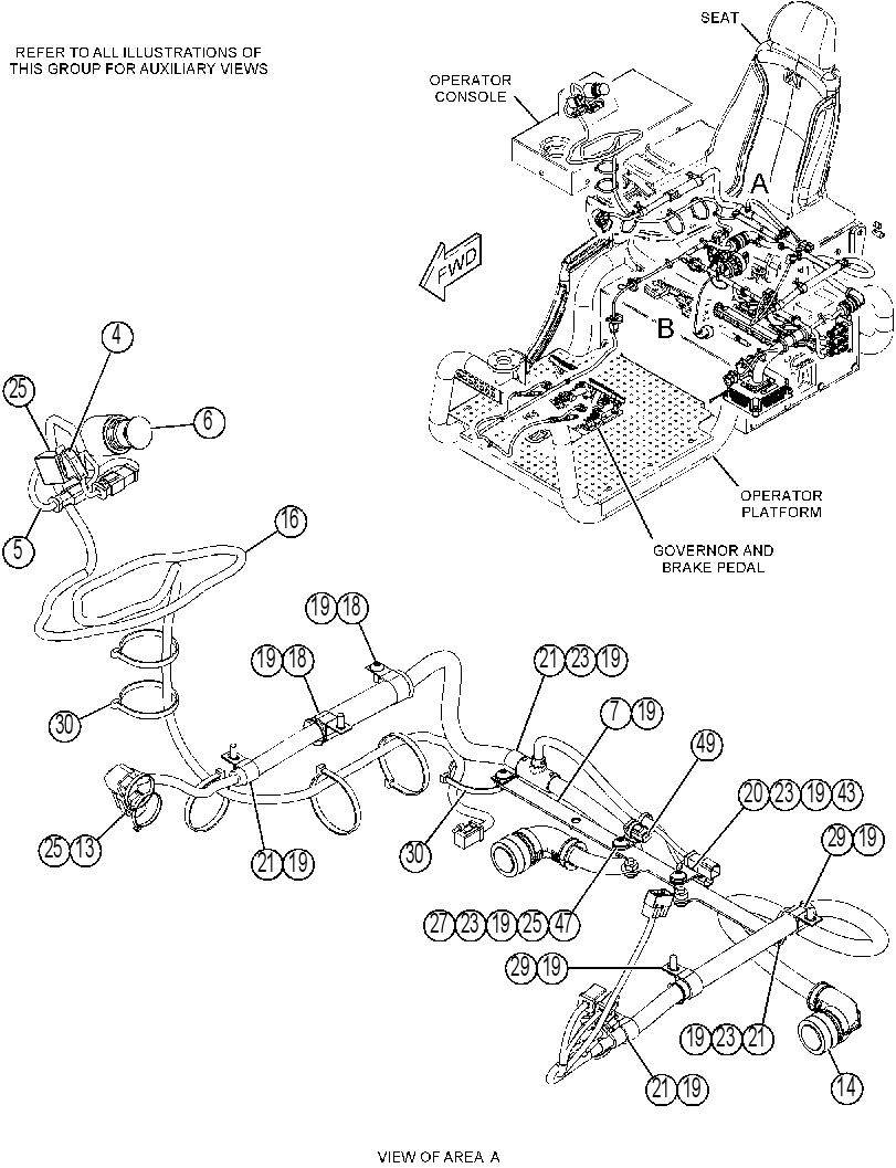 WIRING GP-REMOTE CONTROL 4366929 CAT