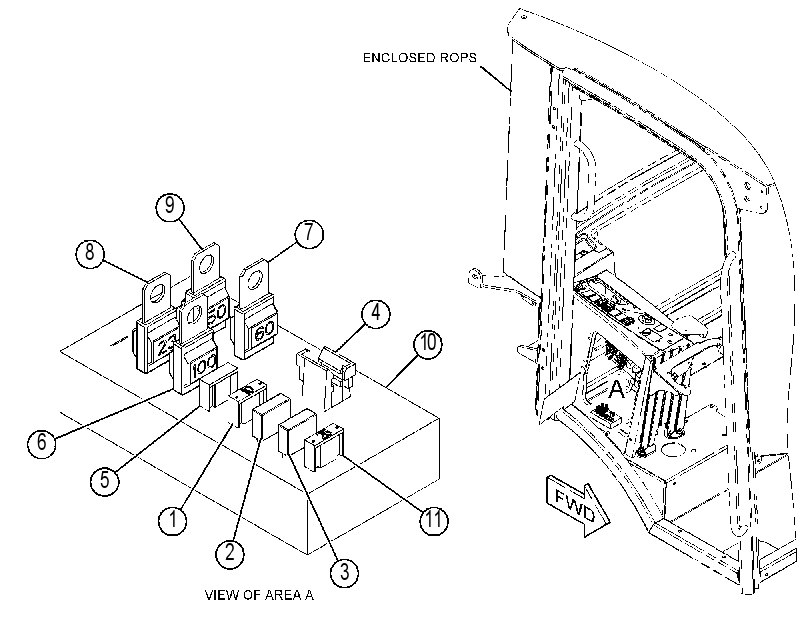 FUSE GP 4233086 CAT