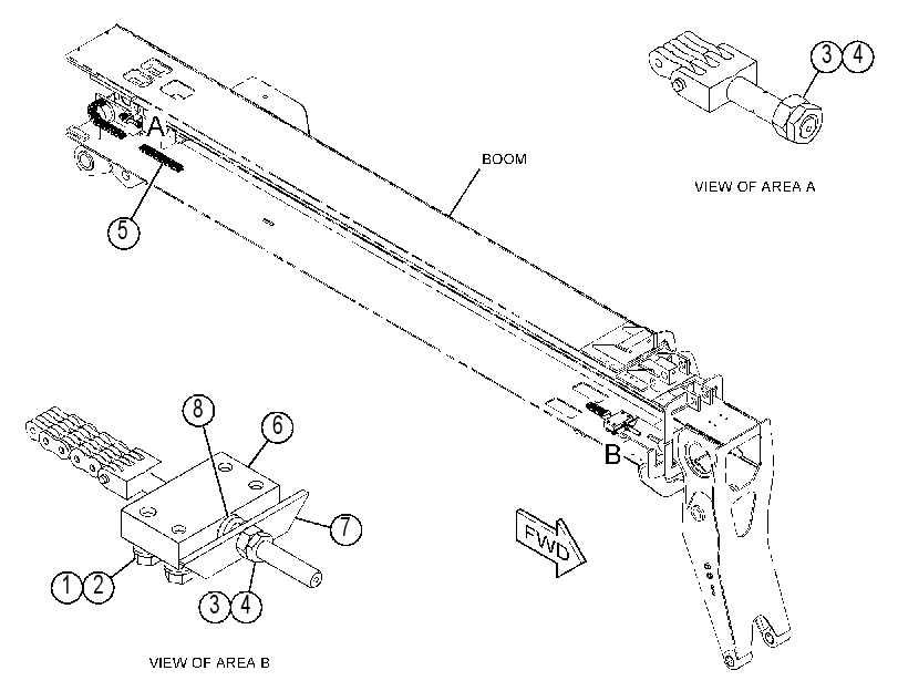 CHAIN GP-BOOM 4647233 CAT