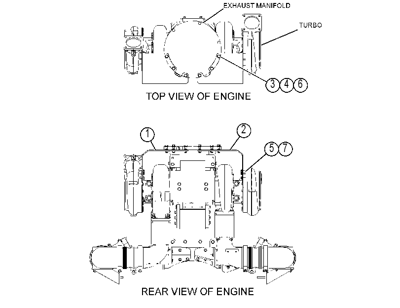 SUPPORT GP-TURBOCHARGER 4560686 CAT