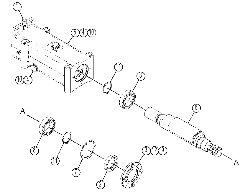 Корпус эксцентрикового груза 4717064 CAT