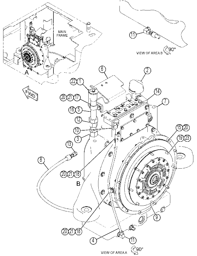 DRIVE & MTG GP-PUMP 4389773 CAT