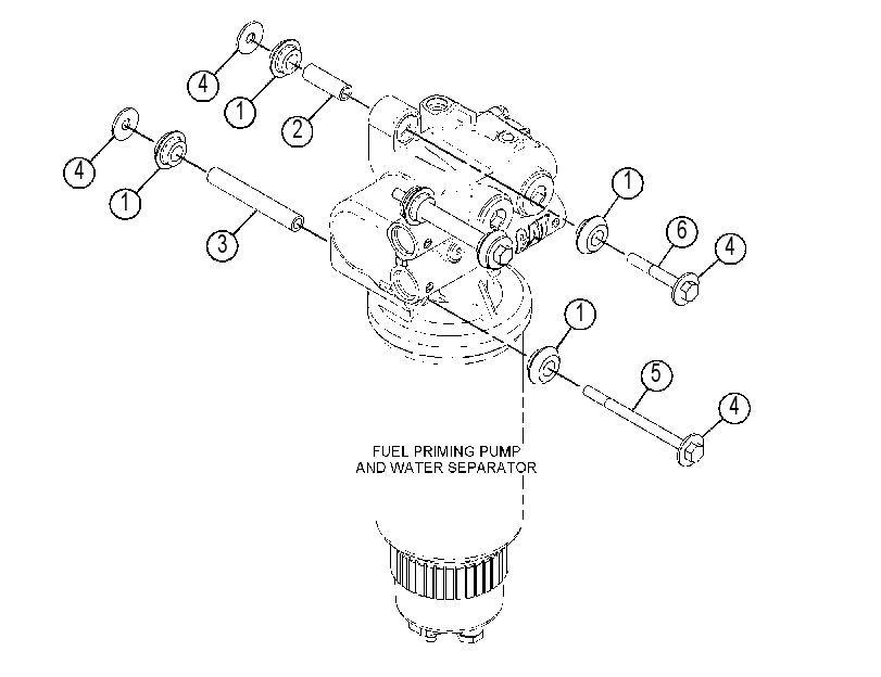 MOUNTING GP-PRIMING PUMP 4734841 CAT