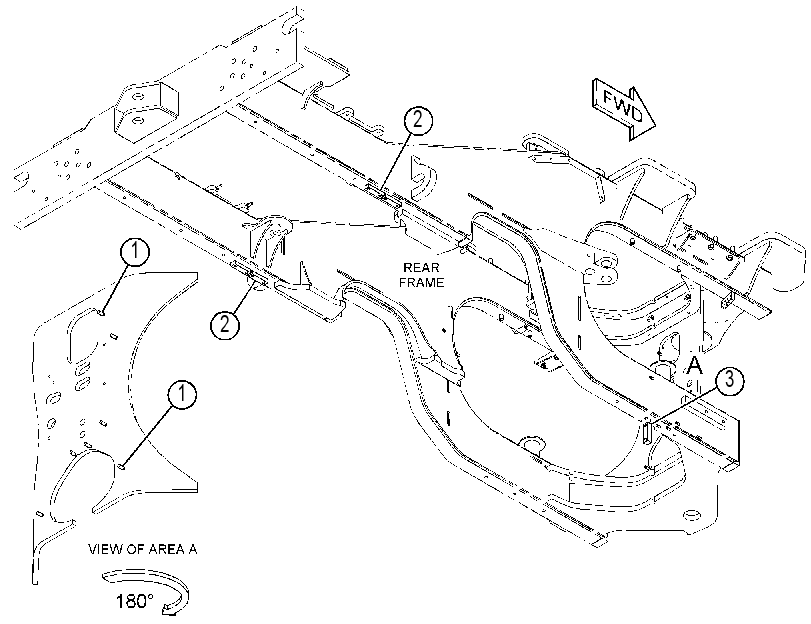HARDWARE GP-REAR FRAME 3887589 CAT