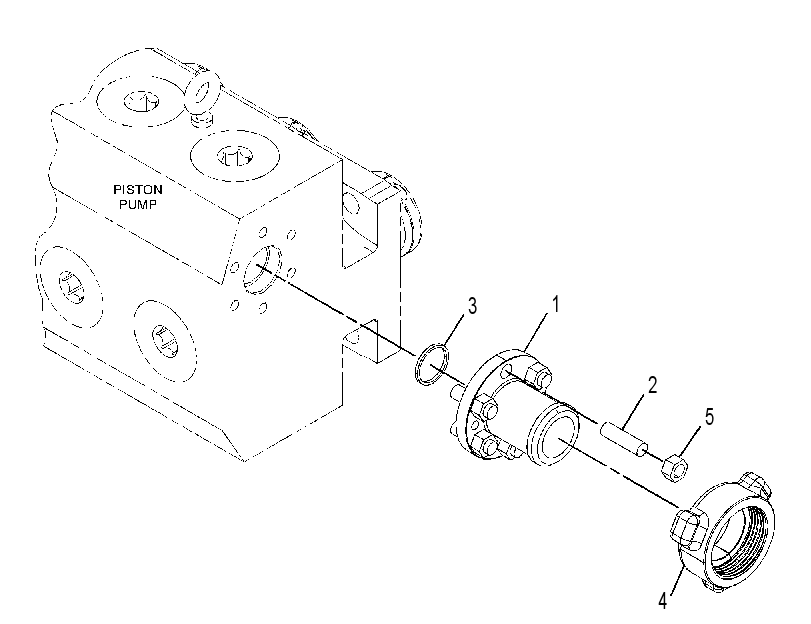 FLANGE & MOUNTING GP 4350169 CAT